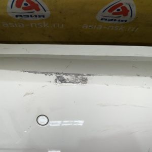 Бампер BMW 3-Series F30 '2013 зад M Sport белый, парктроники, катафоты 51128054195, 51128056497