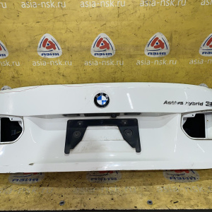 Крышка багажника BMW 3-Series F30 '2013 Active Hybrid 3 белый, без фонарей, вмятины