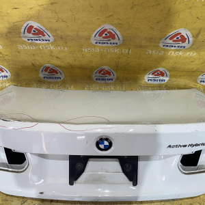 Крышка багажника BMW 3-Series F30 '2013 Active Hybrid 3 белый, без фонарей, вмятины