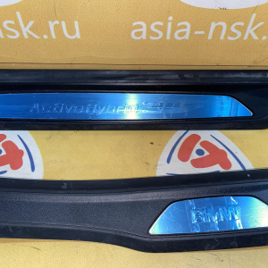 Накладка на порог салона BMW 3-Series F30 '2013 Active Hybrid 3 комплект 51477289221