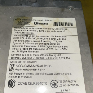 Магнитола BMW 3-Series F30 '2013 ALB095