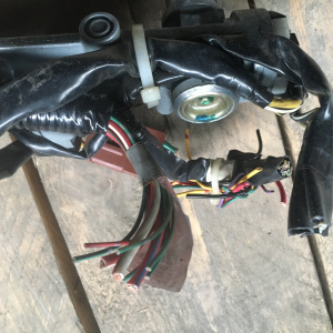 Замок зажигания Honda RF1/RF2 Stepwgn обрезан штекер SL0