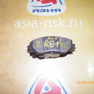 Колодки тормозные Toyota Corolla ZRE141/ZRE142/ZRE143/ZRE172R/ZZE141/ZZE142 Комплект-4штуки. Остаток-60-70%. F 04465-02310