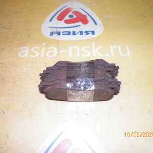 Колодки тормозные Toyota Corolla ZRE141/ZRE142/ZRE143/ZRE172R/ZZE141/ZZE142 Комплект-4штуки. Остаток-60-70%. F 04465-02310
