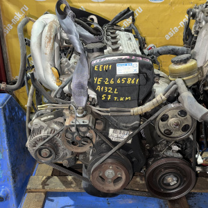 Двигатель Toyota 4E-FE-2665861 катушечный  БЕЗ НАВЕСНОГО Caldina/Corolla/Corsa EE111-5048958 ПРОБЕГ 57  Т КМ