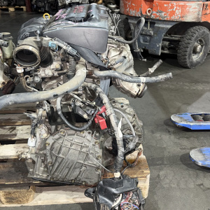Двигатель Toyota 1ZZ-0653942 без охлаждения Vista Ardeo ZZV50-0031582 ПРОБЕГ 57 Т КМ