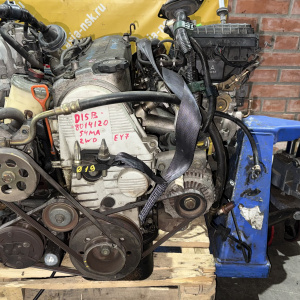 Двигатель Honda D15B-8014120 БЕЗ ТРАМБЛЕРА И КОНДЁРА Partner EY7-1400110 ПРОБЕГ 132 Т КМ