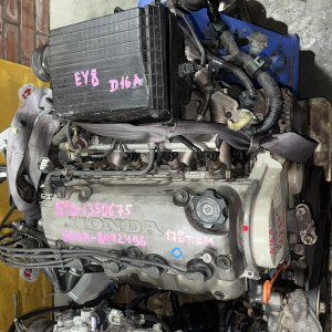 Двигатель Honda D16A-8002496 БЕЗ  ТРАМБЛЕРА болт на 19 Civic/Partner EY8-1350675
