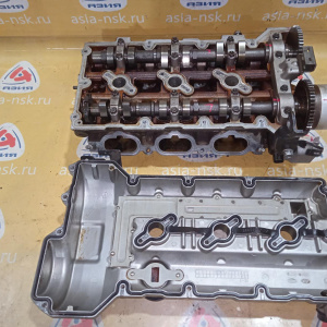 Головка блока Hyundai G6DA L 3.8L Левая (1 фазорегулятор) +клапанная крышка 22410-3C110 221103C100 Grandeur TG/EL '2005