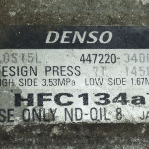 Компрессор кондиционера Toyota 3S-FE Nadia/Ipsum/Picnic SXN10/SXM10 ДЕФЕКТ ШКИВА 447220-3400/-3405/-3403/-3404 / 88320-44090 / 88320-44110