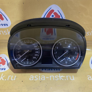 Панель приборов BMW 3-Series E90/E84 '2008 Japan 280 km/h 62109166856