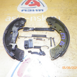 Колодки тормозные Honda Civic/Domani/Partner EK2/EK3/EK5/EK8/MB3/MB4/MB5/EY6/EY7/EY8/EY9/EL1/EL2/EL3/DB6/DB9 Барабанные тормоза. В сборе с пружинками.