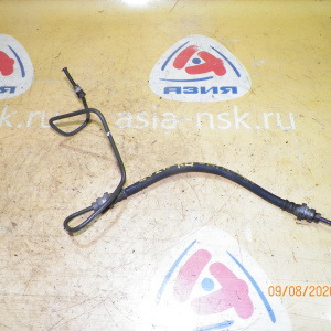 Трубка тормозная Mitsubishi Airtrek CU2W Со шлангом. Барабанные тормоза. зад, лев MR493452.MR449101