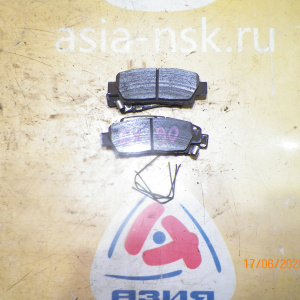 Колодки тормозные Toyota Mark II/Chaser/Cresta GX90/LX90/SX90 Остаток-70-80%. Дисковые тормоза. С разводящеми пружинками. R 04492-22160.04466-22060.04