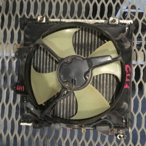 Радиатор кондиционера HONDA GH1/GH2/GH3/GH4 HR-V с вентилятором 80110-S2H-003