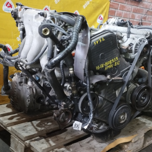 Двигатель Toyota 3S-FE-1508939 2WD трамблерный БЕЗ НАВЕСНОГО Camry/Vista SV32-0051953 ПРОБЕГ 95т.км