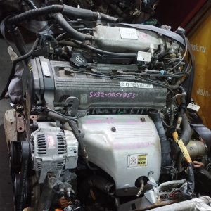 Двигатель Toyota 3S-FE-1508939 2WD трамблерный БЕЗ НАВЕСНОГО Camry/Vista SV32-0051953 ПРОБЕГ 95т.км