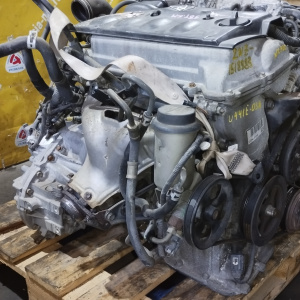Двигатель Toyota 2NZ-FE-1518983 БЕЗ НАВЕСНОГО Funcargo NCP20-0125896 ПРОБЕГ 98 Т КМ