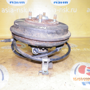 Ступица Mazda BJ5P/BJ5W Familia зад, прав 2WD ABS. Барабанные тормоза. В сборе с барабаном и колодками и тросом ручника и датчиком ABS. B25D26111.B25D26280.