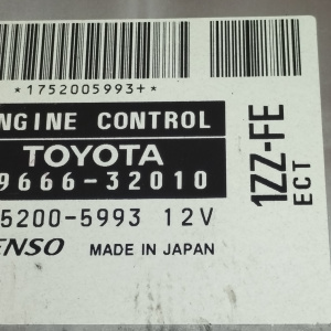 Коса ДВС Toyota 1ZZ-FE Vista Ardeo ZZV50-0031582 '04.2000- 2WD a/t + комп. 89666-32010  (U341E 9 конт.), мех. заслонка 82121-3H870 ПРОБЕГ 57 т.км