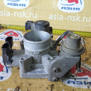 Заслонка дроссельная Nissan QG15/QG18 AD B15/WFY11/QU14 с вакуумником ( корпус датчика AEB206-01 / AEB208-01 ) ПРОБЕГ 43т.км161194M400 / 161194M420 /