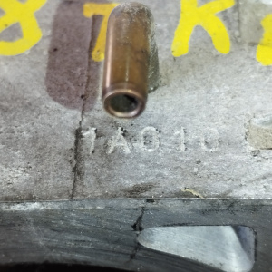 Заслонка дроссельная Toyota 4A-FE/5A-FE Sprinter Carib/Corolla/Corolla Spacio/Corolla Levin AE114/AE104/AE111 22210-1A010 ПРОБЕГ 58 т.км трамб. ( датч