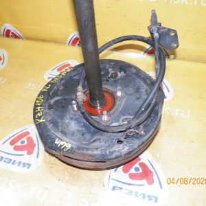 Полуось Toyota LH107/LH108/LH109/LH117/LH118/LH119/LH176/RZH119/KZH106/KZH116/KZH126 Hiace RL. 6 шпилек. Без ABS. В сборе с барабанном и колодками с т