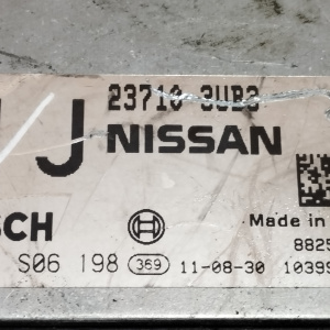 Компьютер Nissan X-Trail 0261S06198 / 23710-3UB3 QR25 T31 4WD CVT управление двс ( под CVT 310201XT8E )