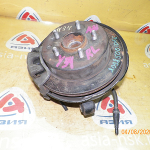Ступица Nissan MY34/HY34/Y34/ENY34 Cedric зад, лев 2WD/4WD Датчик  ABS стоит на редукторе. В сборе с диском и суппортом. 43019-AG010.43202-AG000.43206-4P00