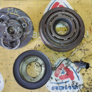 Шкив Компрессора кондиционера Mitsubishi 7813A108 L200 KB4T 4D56U