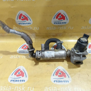 Клапан ЕГР Ford 9658203780 Fiesta 5 CBK/JH/JD/JU F6JB '2007 1.4L TDCi + радиатор EGR