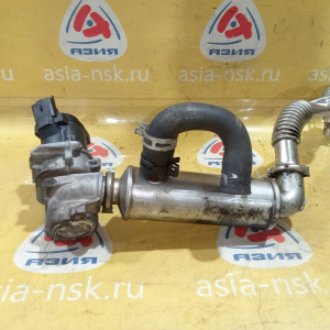 Клапан ЕГР Ford 9658203780 Fiesta 5 CBK/JH/JD/JU F6JB '2007 1.4L TDCi + радиатор EGR