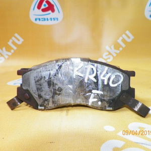 Колодки тормозные Toyota Lite Ace Noah/Town Ace Noah TCR10W/TCR20W/CXR20G/CR40G/CR50G/SR40G/SR50G 3CTE ОСТАТОК 50-60% F 04465-28340/PF-1404