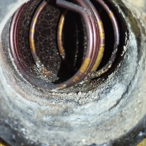 Патрубок  радиатора Nissan 140551E401 Presage NU30 KA24-DE шланг с трубки помпы на тройник гбц