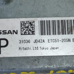 Компьютер Nissan Dualis 31036-JD42A / ETC51-205N B3 MR20 J10 4WD CVT БЛОК УПРАВЛЕНИЯ КПП