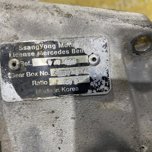 МКПП SsangYong Istana G23D/M161E23/D29D/OM662 2.3L 2.9L 5MT 718.620 39.8 631