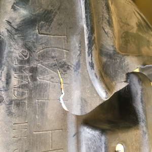 Подкрылок SUBARU Impreza GG2 '2003-2005 L дефект 59110 FE050