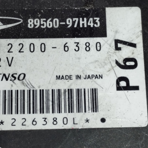 Компьютер Daihatsu YRV 89560-97H43 / 112200-6380 K3-VE M201G