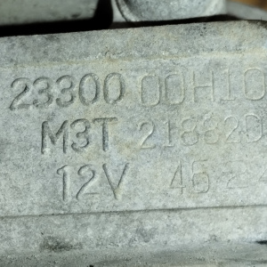 Стартер Nissan H15/H20 12V вилочный погрузчик 23300-00H10 /-00H11/-L1111/-L2912/-P5114-RE/ M3T21882D