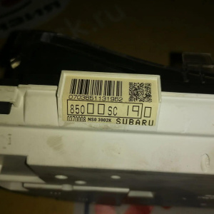 Панель приборов Subaru Forester SH5 дефект стекла 85000-SC190