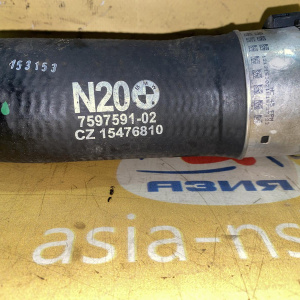 Патрубок интеркулера BMW 13717597591 3-Series F34 N20B20B '2013 R правый