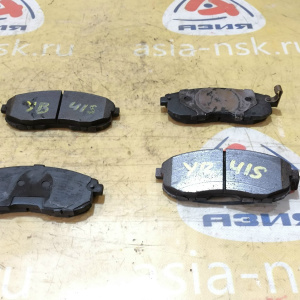 Колодки тормозные Suzuki/Nissan SX4#Cefiro YA41S/YB41S/YA11S/YB11S/YC11S/A33 CD20ET ОСТАТОК 80-90% F 55810-80J00/PF-2504