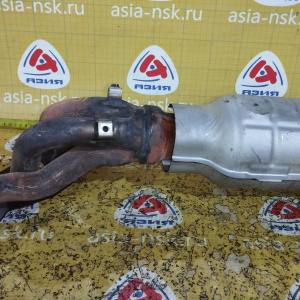Коллектор выпускной Nissan QR25 Atlas/Caravan DSGE25 '06.2007-10.2011 1 катализатор, под 1 датчик с катализатором 14002-MA00A