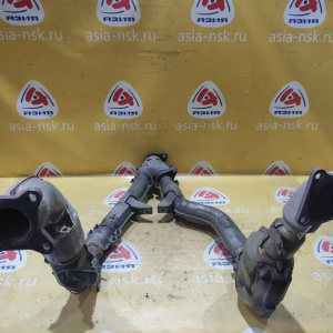 Труба приемная Subaru Legacy BH5/BE5 EJ206 Не под датчик / RH+LH с катализатором 44102AC090/44102AE030