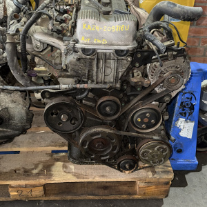 Двигатель Nissan KA24-DE-209716U 2WD БЕЗ НАВЕСНОГО Presage/Bassara NU30